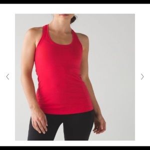 Lululemon cool racerback II RED